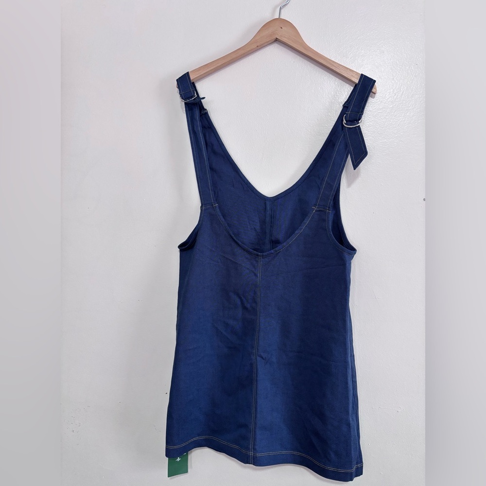HALARA‎ NWT Dark Blue Overall Style Mini Dress